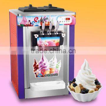 Desktop ice cream freezer /ice cream display 22~25 L/H