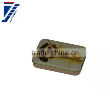 Tin cans wholesale customized christmas health package tin box