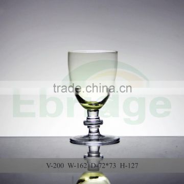 different color/blue/yellow promotional cocktail glass cups