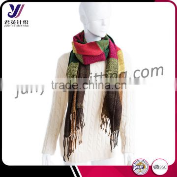 Hot 2016 woman cheap pashmina scarf infinity woven scarf wholesale china (can be customized)