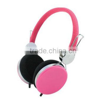 New product new design hot selling wired foldable computer headset with volum