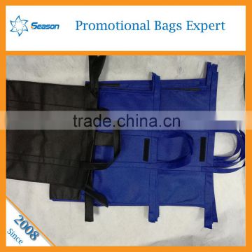 A set of non-woven trolley shopping bag Folding shopping bag supermarket cart bag