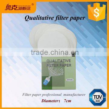 Professional chemistry oil qualitative lab round filter papers 7cm                        
                                                Quality Choice
