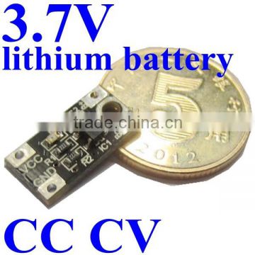3.7V lithium battery charger module 480-500mA 4.5-6v input CC CV ,China Supplier