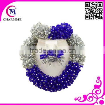 fashion party bead jewelry sets with newest big fashion party jewelry set with special design african beads jewelry set