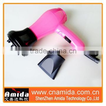 Amida Professional Mini Foldable 2 Speeds Setting Life-ling DC Motor Foldable Hair Dryer