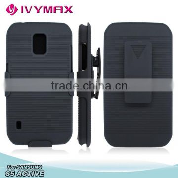 for Samsung S5 active heavy duty hybrid rugged rubber case