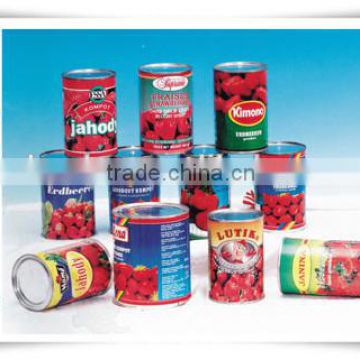 All kinds of canned food