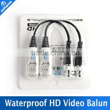High Definition 1ch Video Balun AHD TVI Mini BNC Connector To UTP Cat5/5e/6 Adapter 300m