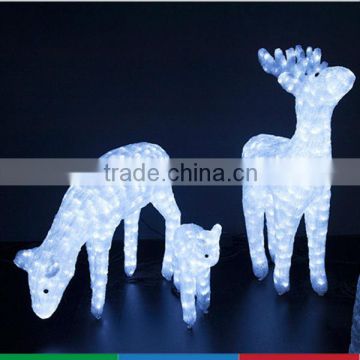 3d crystal led light,christmas decoration animal led light