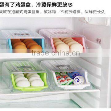 High quality Promotional Drawer Design Durable Plastic Egg Tray food tray for kitchen