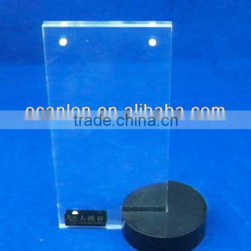 acrylic card holder menu holder sign holder for cheap price