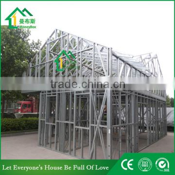 Q235 Galvanized Light Steel Structure frame steel villa