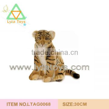Custom Stuffed Tiger 2014, Sitting Tiger For Decoration