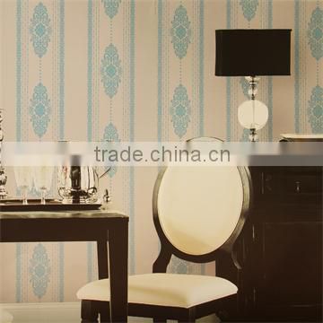 factory direct sell special stripe design pvc wallpaper with cheap price
