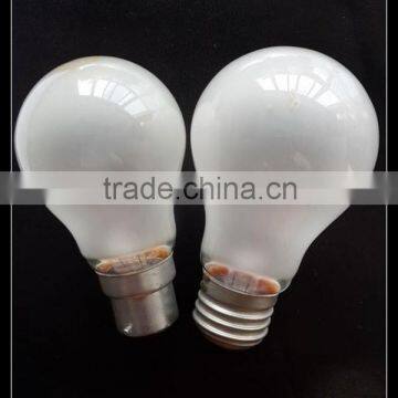 E27 B22 Clear frosted Incandescent bulb incandescent lamp incandescent light bulb Iron base
