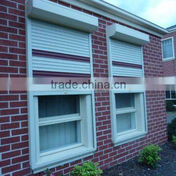 PVC roll shutter window