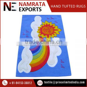Best Selling Hand Woven Design Carpet for Kids Bedroom
