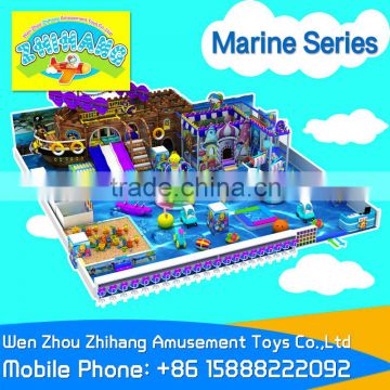 Zhihang Amusement Toys, Indoor Naughty Castle,Indoor Children Playground Marine series