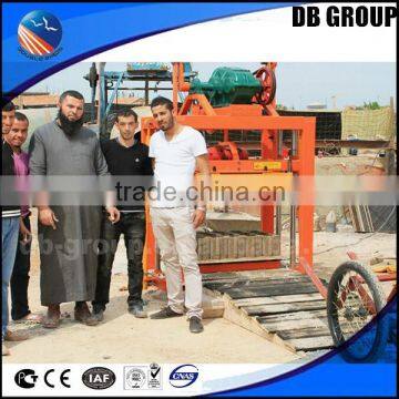 Hot Sale for Housing Construction !! Manual Brick Making Machine price QTJ4-40