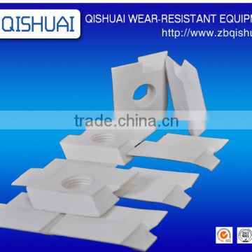 wear resistant alumina ceramic high temperature tile