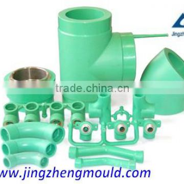 Plastic Injection moulding for PPR pipe fitting moulding/molding in China
