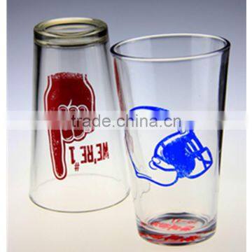 16 oz high quality beer cup with customer logo for souvenir