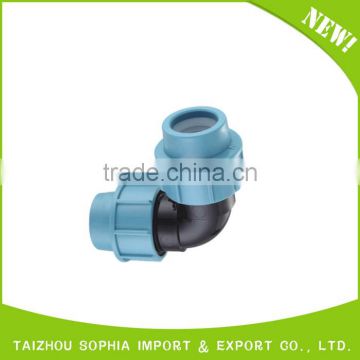 PN16 pp/pe compression fitting flange for water pipe connection Italy quality for irrigation system
