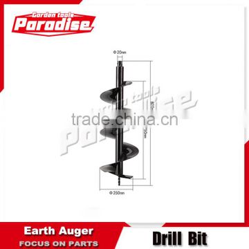 New Earth Auger Drill Bit 250 mm Post Hole Borer Ground Drilling
