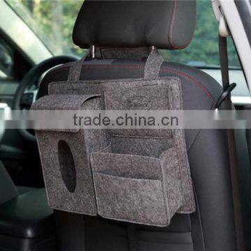 Felt Home Buggy Bags/Newest style Felt buggy bags with With Compartments for car