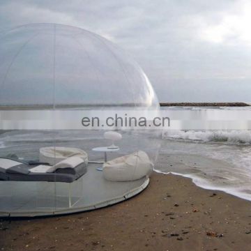 PVC Inflatable Bubble Tent, Inflatable Clear Dome, Clear Camping Tent Advertising Inflatables