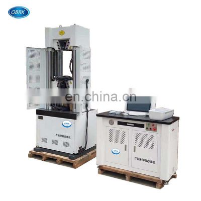 Electro hydraulic servo universal material testing machine