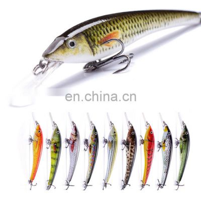 7.5cm 4g Special Design Minnow Colorful Paint  Box Packaging Bionic Minnow Fishing Lures