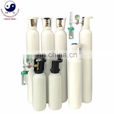Best price  for small cylinder, medical oxygen cylinder with plastic handle