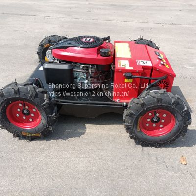 robotic slope mower, China remote control slope mower for sale price, industrial remote control lawn mower for sale