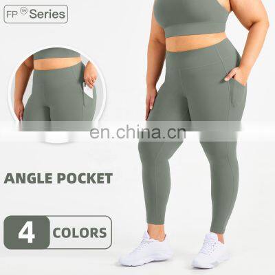 Custom Yoga Leggings With Pocket Gym Plus Size Workout Sexy Body Scrunch Butt Sport Pant