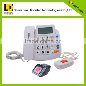 telephone model caller id telephone sos emergency phone with emergency button for seniors