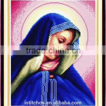 Mary picture cross stitch