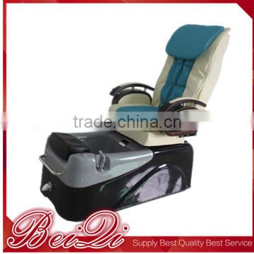 Fashion Professional Nail salon equipment foot spa massage chair pedicure chair with foot care basin