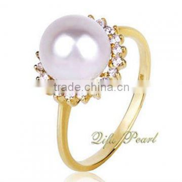 Hotsale Wedding Freshwater Pearl Ring