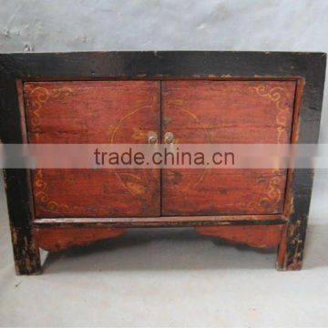 chinese reproduction furniture two door Mongolia cabinet