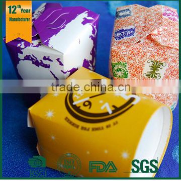 paper food take out boxes,disposable lunch box,noodle box with handle
