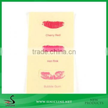 Sinicline Factory Made Lip Print Sticker for Gift