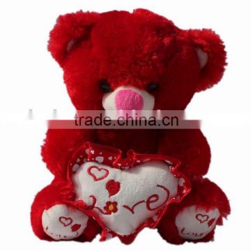 red valentine plush bear bear toys stuffed bear