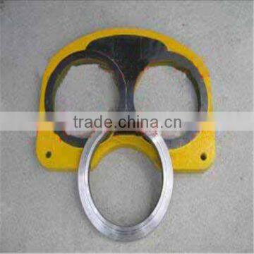 Cifa Kyokuto Ihi Concrete Pump Wear Plate /Spectacle and Cutting Rng