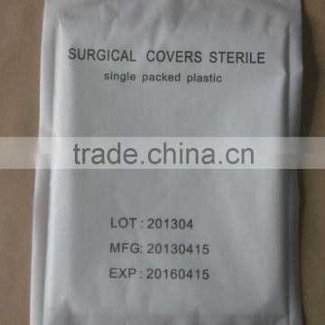 Disposable white surgical cover sterile