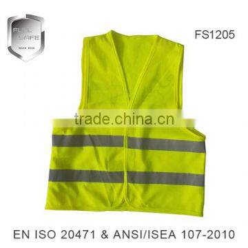 High visibility reflective safe vest for kid sroad safety