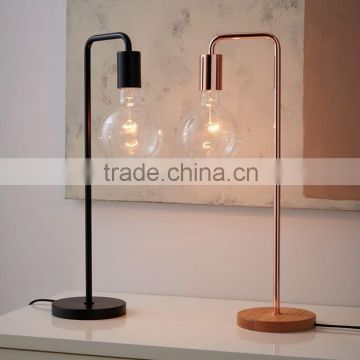 0627-9 industrial Table Lamp has a slim small footprint perfect for a desk or side table