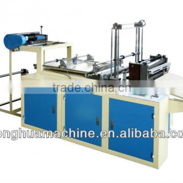 computer control automatic bag making machine, bag made by plastic