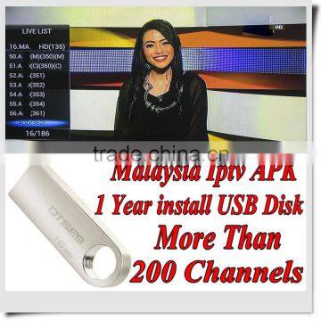 128M USB Malaysia box account Malaysia Sports channels with 1/3/6/12 months validity HDTV MyIptv Free Shipping